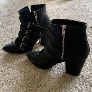 Black boots